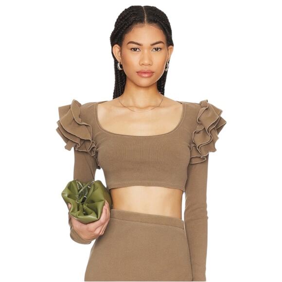 *NWT Tularosa Green Maeve Top and Skirt (Set) – Sz 4 - Picture 3 of 9